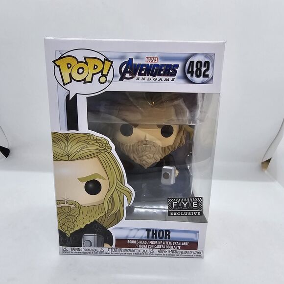 Funko Pop Marvel Avengers End Game- #482 Marvel Thor FYE Exclusive Stormbreaker - Picture 1 of 6